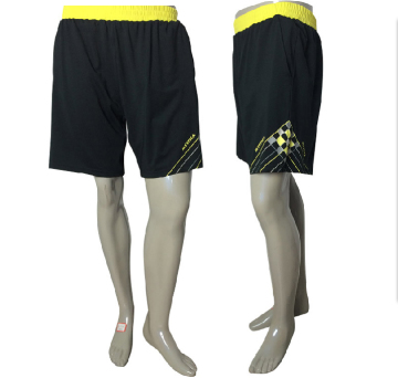 Men's Black Printing Sport Shorts
