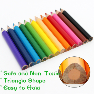 Custom Drawing Pencil & Crayon Set for Kids with Sharpener