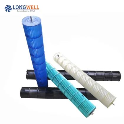 Air Conditioner Plastic Cross Flow Fans Impeller