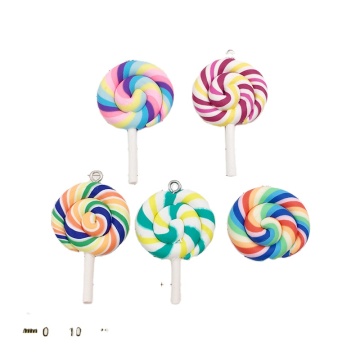 Soft Frosted Rainbow Swirl Lollipop Candy Slime Resin Decor Flatbacks für DIY-Handwerk ", um es jedoch zu SEO-freundlicher und präziser zu machen, könnten Sie in Betracht ziehen:" Regenbogen-Eisenhöhle-Schleimharz-Flatback für DIY-Handwerks