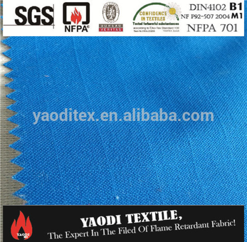 flame retardant acoustic fabric for curtain