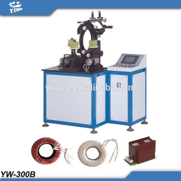 China factory power-off protection stop memory automatic toroid copper wire coil winding machine YW-300B