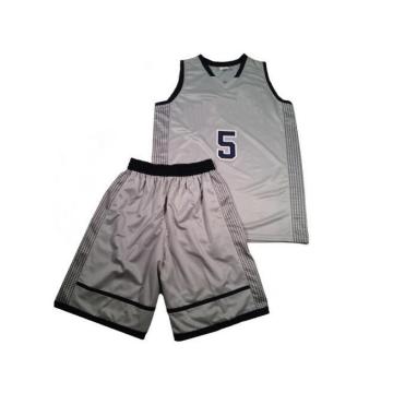 100% Polyester Custom Sublimated V-Neck Basketball Jersey / Shirt