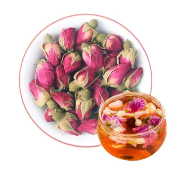 Wholesale Natural Dried Pink Rose Buds: Edible Tea & Dry Rosa Flowers