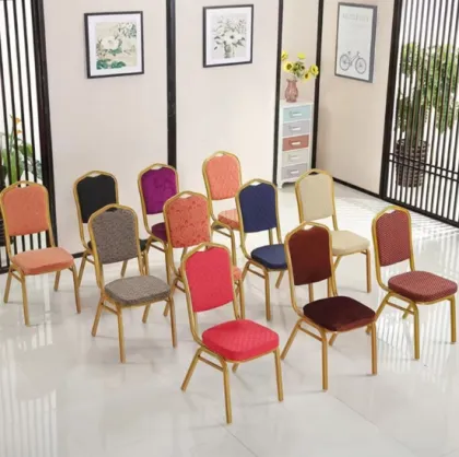 Leather Living Room Dining Chair Stackable Banquet Chair