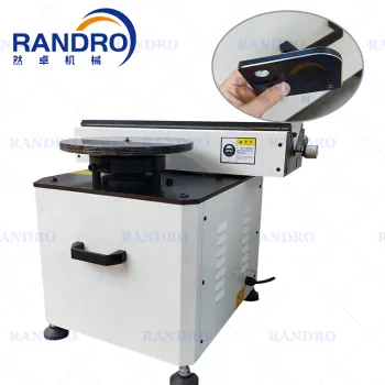RANDRO High-Quality Small Metal Sheet Pipe Straight Line Edge Chamfering Machine - Available for Sale
