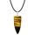 DIY Bullet Shape Healing Pointed Necklace Chakra Beads Crystals Bullet Stone Beads Pendant for Pendant Necklace Jewelry