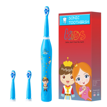 Thiết kế công thái học chuyên nghiệp Massaging lông mềm bé trẻ em Bàn chải đánh răng Sonic Sonic