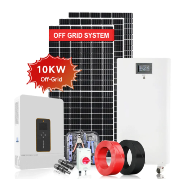Discounted Off-Grid Solar Energy System 15kW with Lithium Battery and MPPT Controller