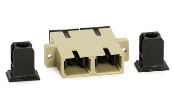 Multi Mode Sc Fiber Optic Adapterwith Ceramic Sleeve For Telecommunication