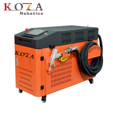 Koza 1500W/2000W Welding laser a fibra portatile per saldatura a tubi in metallo di alta qualità