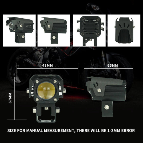Hjg 12V Mini Motorcycle/Car Fog Spot Light