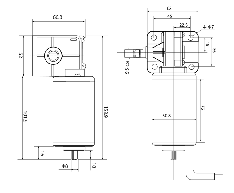 Gear Motor Zd52