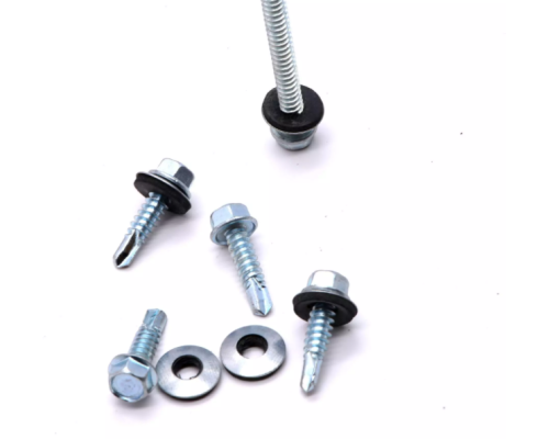 Indented Hex Washer Head, Roofing Self Drilling Screw