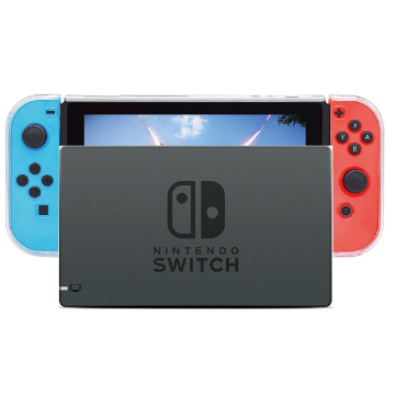 Hard Crystal Transparent Case for Nintendo Switch Console