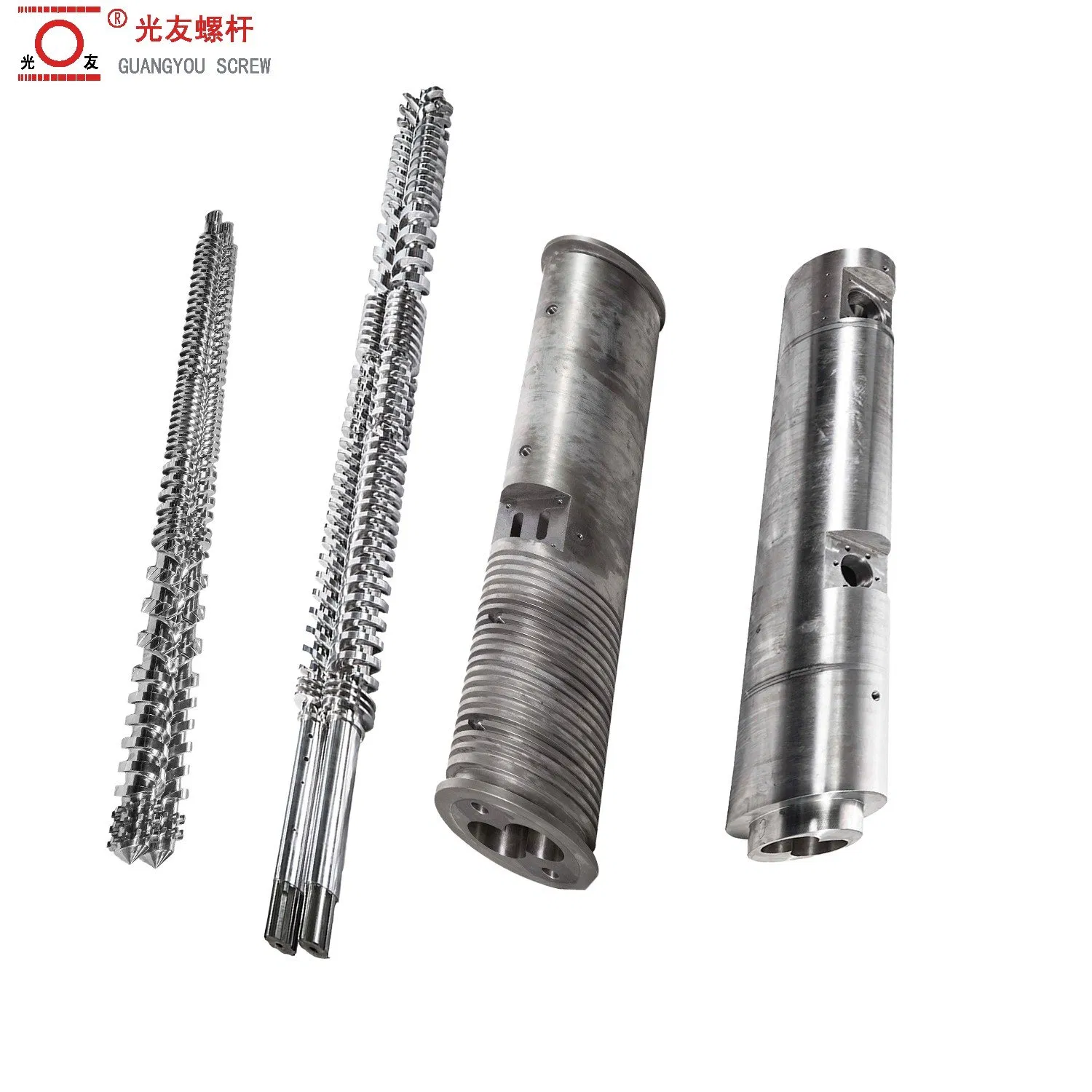 Long-life abs parallel twin screw at bariles extruder