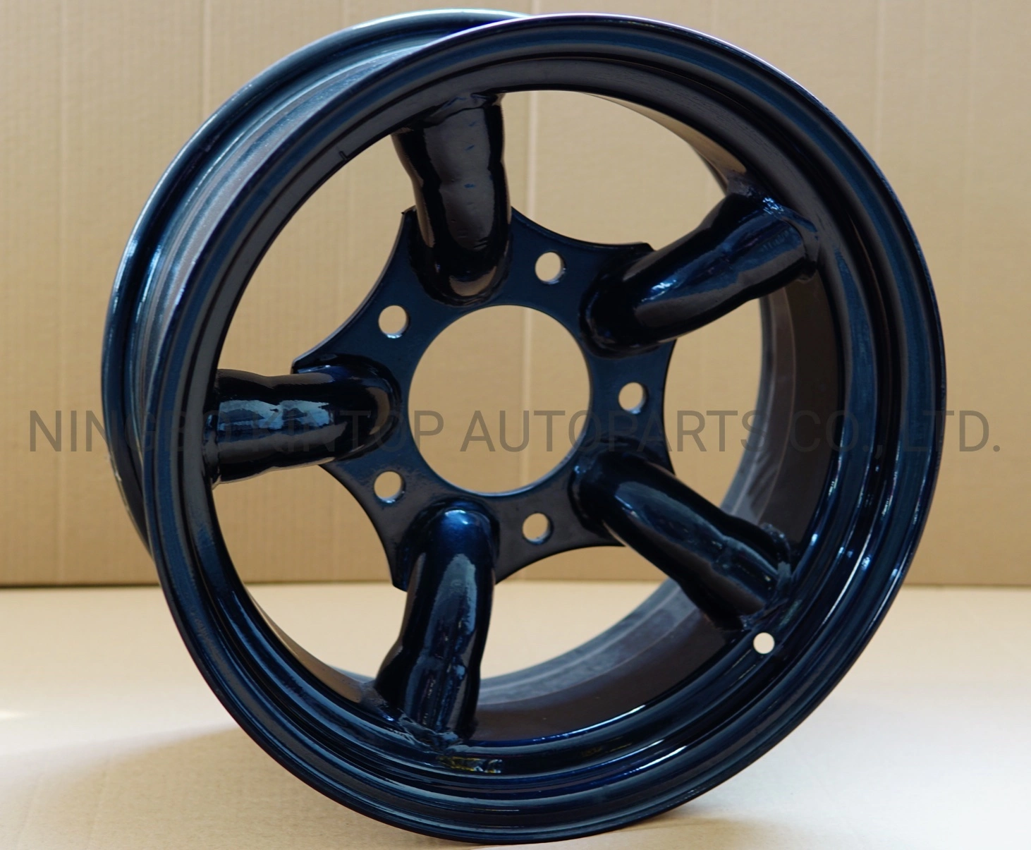 18 Gross Black 4x4 Off Road For Car Steel Wheel Rim1