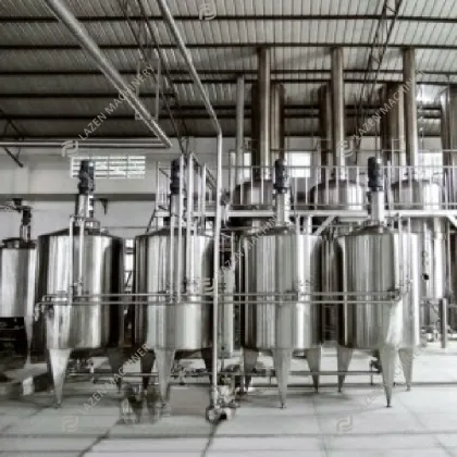 Turnkey Production Line for Peach, Apricot, and Plum Juice, Puree, Jam, and Concentrate