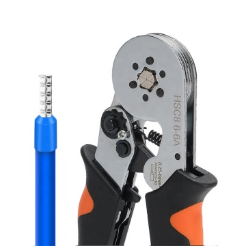 Manual Self-Adjusting Tube Ferrule Crimper Crimpadora Plier HSC8 6-6 Crimping Tool