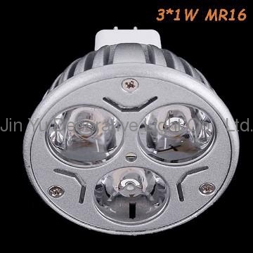 AC85-265V 3*1w MR16 LED Spot Light 3w/5w/7w/9w from China Manufacture