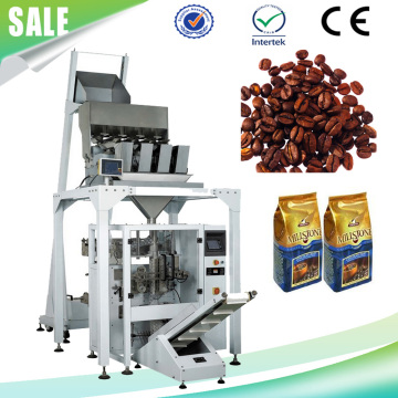4 Heads Weigher Coffee Beans / Ground Coffee Packing Machine