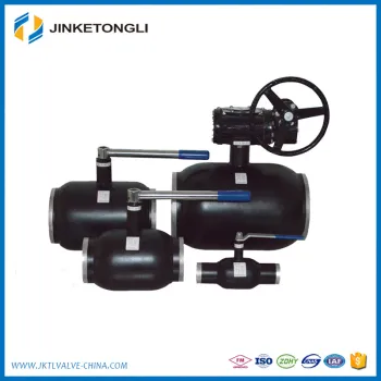 JKTL high temperature double flange welded ball valve (Integral type )
