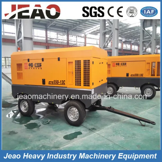 2016 Hot Low Operating Cost Single Stage Compression Silent Air Compressor for Mining