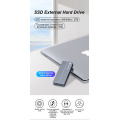 Thunderbolt 3 SSD -zaak met SSD harde schijf