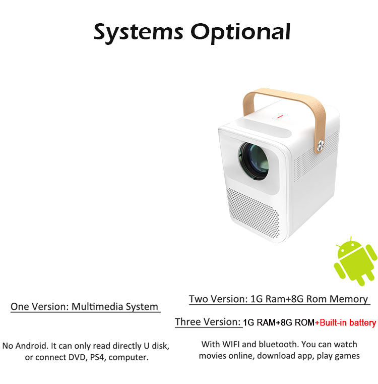 mini protable home projector
