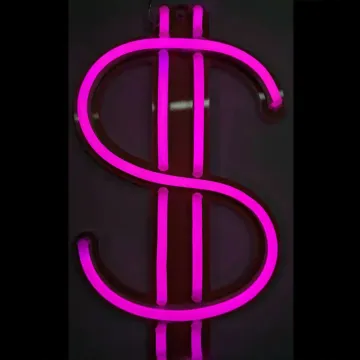 DOLLAR LED NEON SIGN