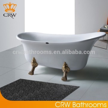 Chinese Easy to clean Simple style cheap acrylic freestanding bathtub