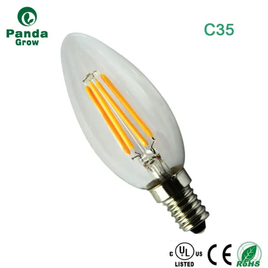 chandelier tail lights pull bulbs 2w 4w led christmas decoration led light bulb E12 E14 LEDdecorative led candle