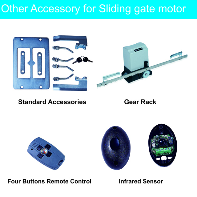 ACCESSORY LIST FOR BEIDI SLIDING GATE MOTOR SMALLER-1