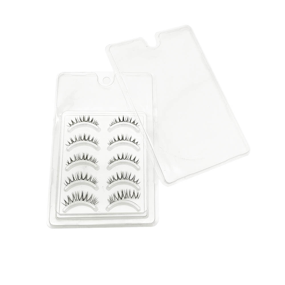 Hot Sale Clear Plastic Glitter Eyelash Packaging Boxes