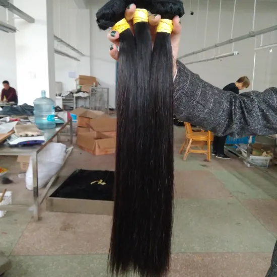 Hair Manufacturer Supply Brazilian Yaki Human Hair Extensions Kinky Straight Curly Cuticle Aligned Virgin Hair Weave