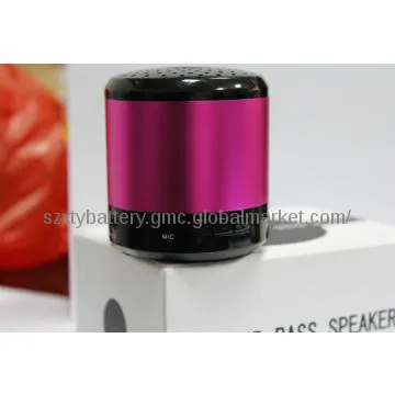 Bluetooth speaker with cute cylindrical design
