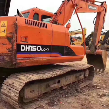 Used DOOSAN DH150LC-7 15 Ton Hydraulic Crawler Excavator for Sale