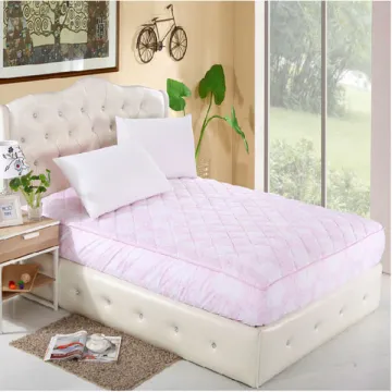 pearl print 100% polyester fabric quilted mattress fabric