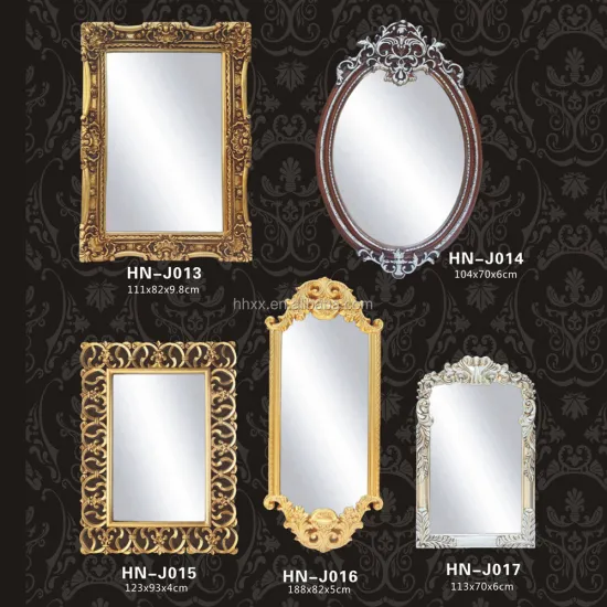 European Style Gold PU Mirror & Photo Frame