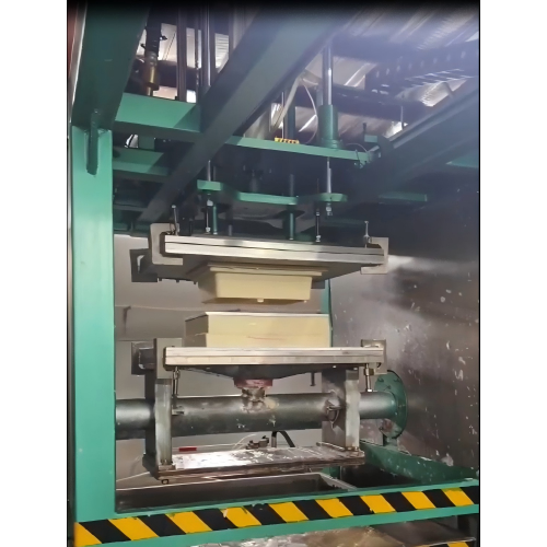 Máquina de formación de pulpa de rotación automática de una sola estación