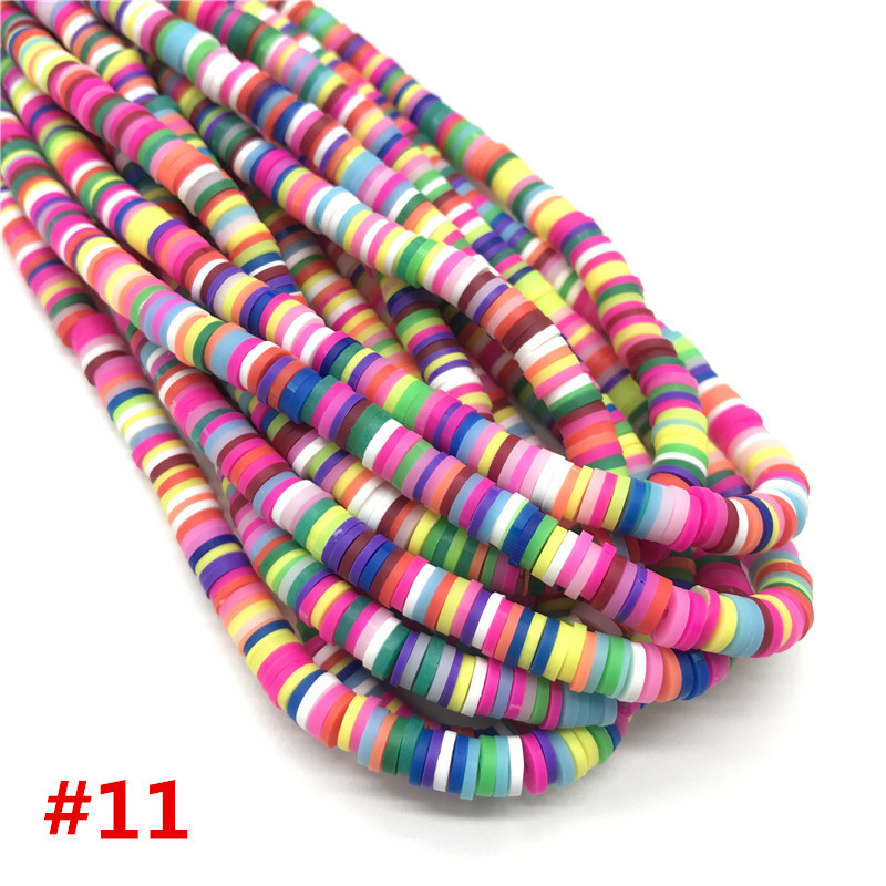 Heishi diy clay beads color combinations