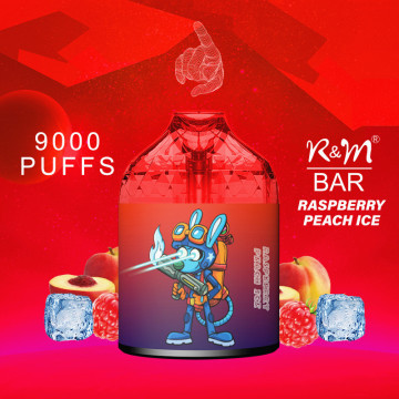 일회용 vape pod 9000 퍼프 R &amp; M Bar