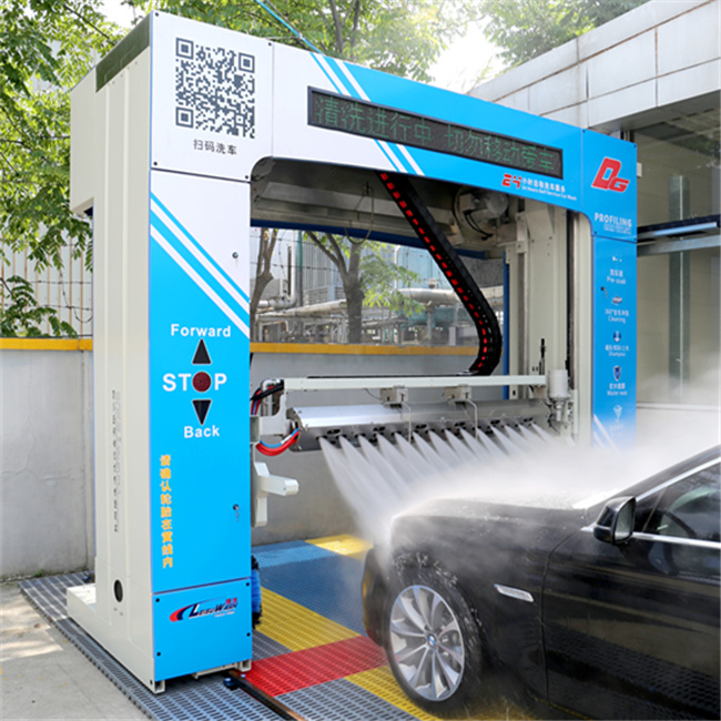 Máquina de lavagem de carro Touchfree Leisuwash DG para venda