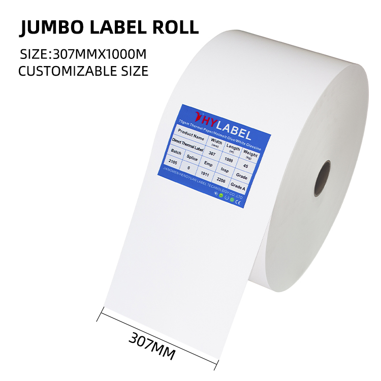 Thermal Sticker Stock Jumbo Roll Label