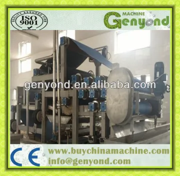 belt type fruit juicer