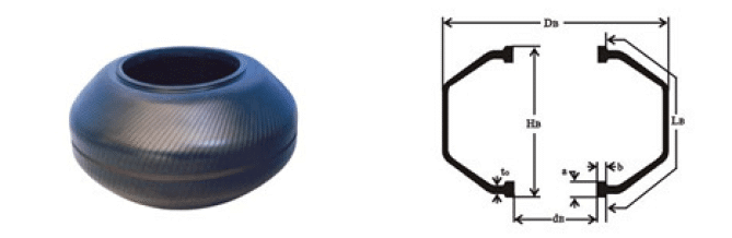 Bexiga de cura do pneu Radial Radial Radial Semi (PCR) No.4