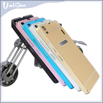Luxury 2 in 1 Metal case for lenovo zuk z1 Wonderful back case, separate metal bumper case for lenovo a6000