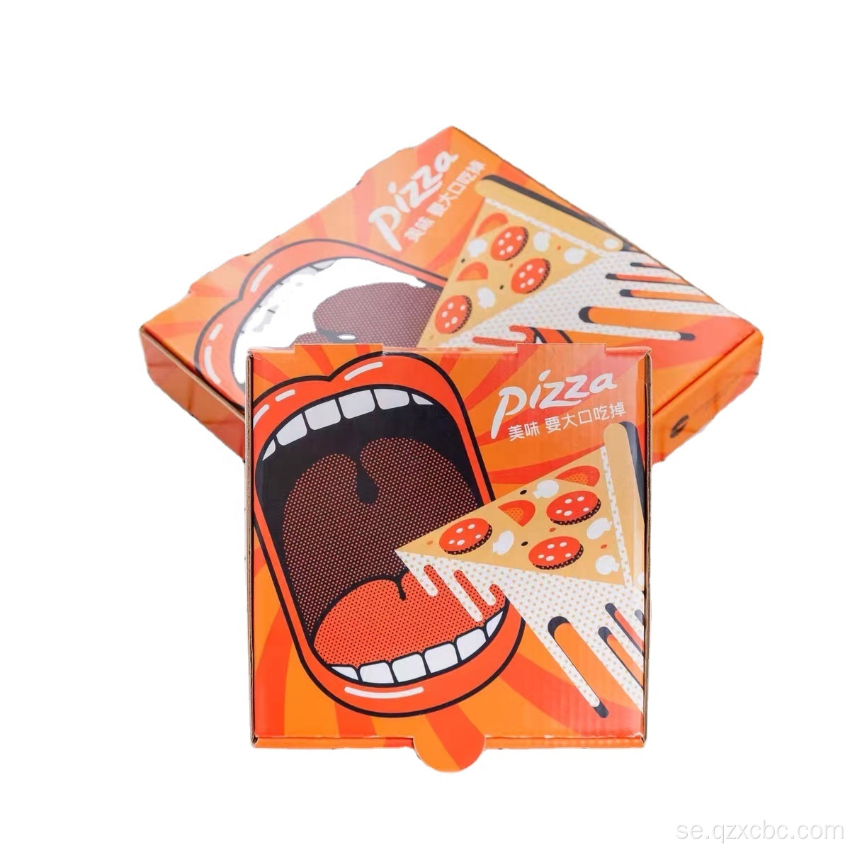 Förtjockad pizzabox Custom Takeaway Pack Pizza Box