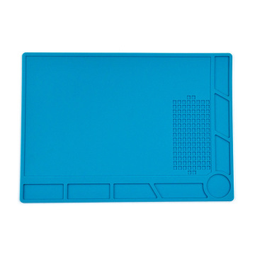 Heat Insulation Silicone Pad Desk Mat: Maintenance Platform for BGA Soldering and Repair Tools