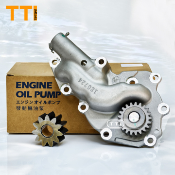 Engine Oil Pump Assembly 15110-2160 15110-2050 J05E J08E for Excavator SK200-8 SK250-8